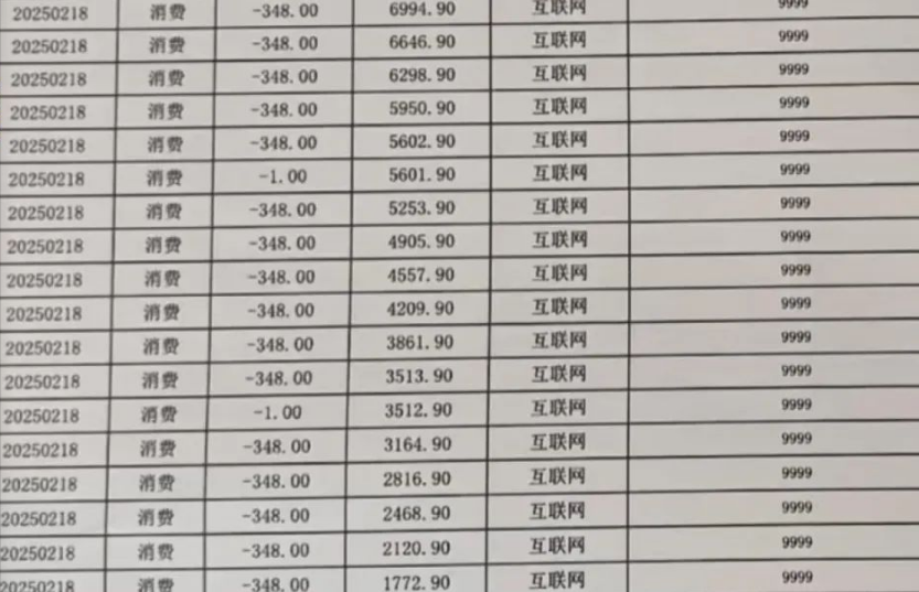 多笔小额转出，累计5415元。廖女士这才彻底醒悟，匆忙挂失银行卡并报警。